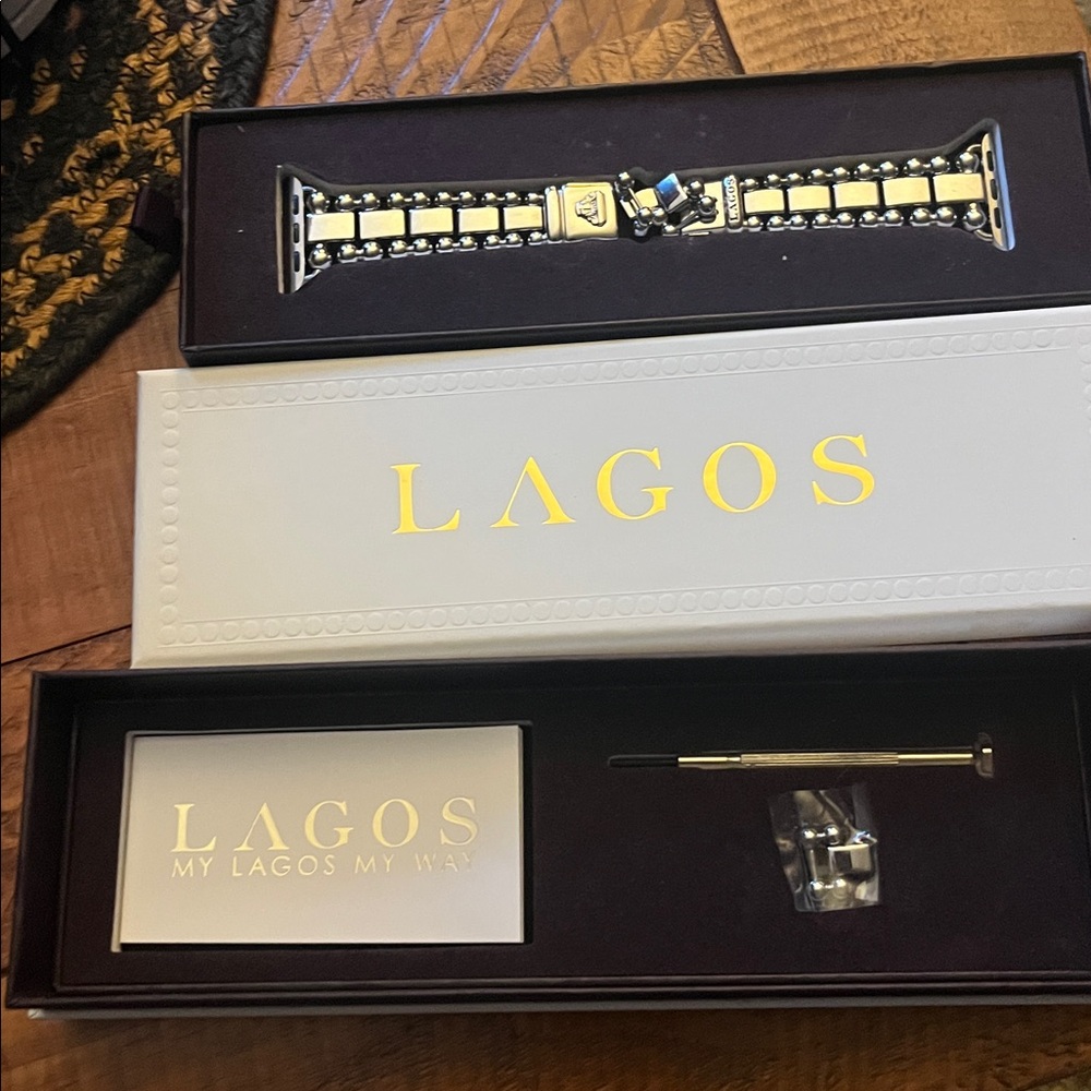 LAGOS Silver Smartwatch with Beaded Bracelet - Picture 8 of 10